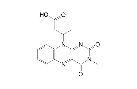 3,beta-Dimethylisoalloxazin-10-propionic acid