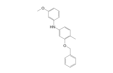 3-Benzyloxy-N-(3-methoxyphenyl)-4-methylaniline