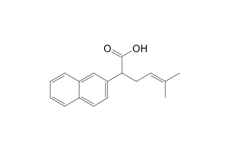 2-[1'-hydroxycarbonyl-4'-methylpent-3'-enyl]naphthalene