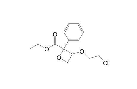2-(Ethoxycarbonyl)-2-phenyl-3-(2'-chloroethoxy)oxetane