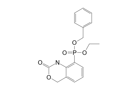 (2-OXO-1,4-DIHYDRO-2H-BENZO-[1,3]-OXAZIN-8-YL)-PHOSPHONIC-ACID-BENZYLESTER-ETHYLESTER