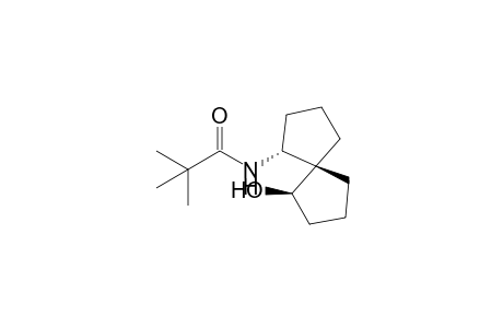 (+-)-(1R,5R,6R)-6-Pivalamidospiro[4.4]nonan-1-ol