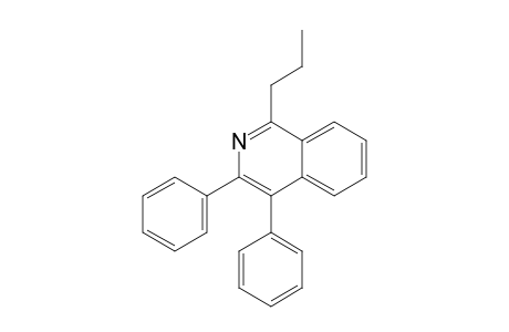 3,4-Diphenyl-1-propylisoquinoline