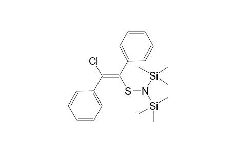 N-(2-Chloro-1,2-diphenylvinylthio)bis(trimethylsilyl)amine