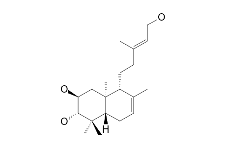 ENT-LABDA-7,13-E-DIEN-2-BETA,3-ALPHA,15-TRIOL