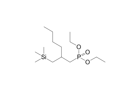 2-Trimethylsilanylmethyl-hexanyl-phosphonic acid Diethyl Ester