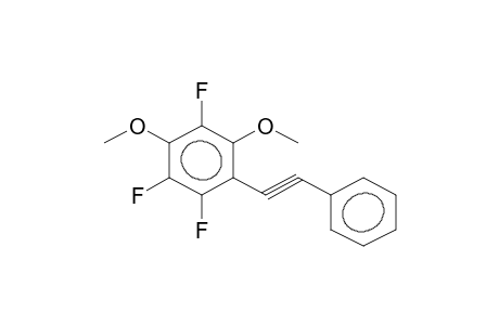 1-(2,4-DIMETHOXY-3,5,6-TRIFLUOROPHENYL)-2-PHENYLACETYLENE