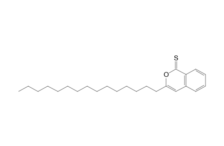 3-(Pentadecyl)-1H-isochromene-1-thione