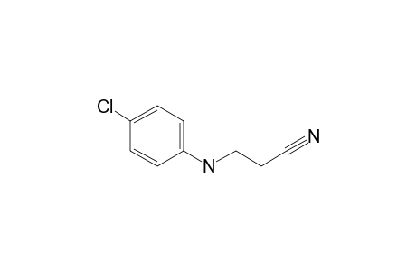 3-[(4-Chlorophenyl)amino]propanenitrile