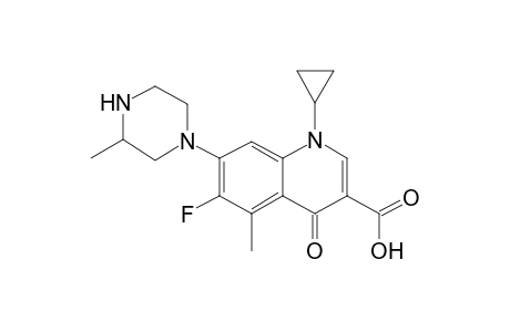 Grepafloxacin MS2