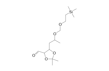 4,6-Dideoxy-2,3-O-(1-methylethylidene)-5-O-([2-(trimethylsilyl)ethoxy]methyl)hexose