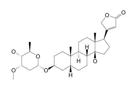 DIGITOXIGENIN-ALPHA-L-CYMAROPYRANOSIDE