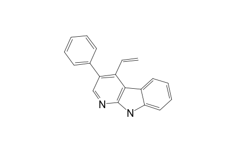 3-PHENYL-4-VINYL-PYRIDO-[2,3-B]-INDOL;3-PHENYL-4-VINYL-ALPHA-CARBOLINE