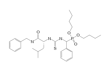 DIBUTYL-[3-(L-1-BENZYLAMINO-4-METHYL-1-OXOPENTAN-2-YL)-THIOUREIDO]-(PHENYL)-METHYLPHOSPHONATE