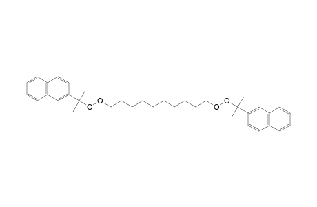 1,10-BIS-(1-METHYL-1-(2-NAPHTHYL)-ETHYLDIOXY)-DECANE