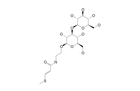 ENTADAMIDE-A-BETA-D-GLUCOPYRANOSYL-(1->3)-BETA-D-GLUCOPYRANOSIDE