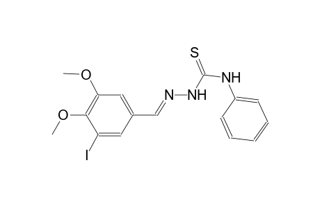 3-iodo-4,5-dimethoxybenzaldehyde N-phenylthiosemicarbazone