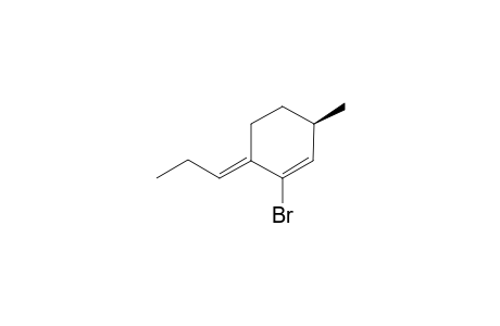 (6E)-1-bromanyl-3-methyl-6-propylidene-cyclohexene