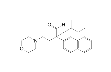 alpha-sec-BUTYL-alpha-(2-NAPHTHYL)-4-MORPHOLINEBUTYRALDEHYDE