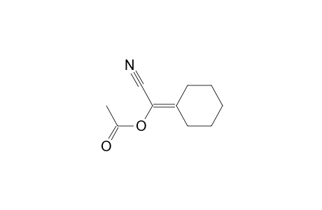 Acetonitrile, (acetyloxy)cyclohexylidene-