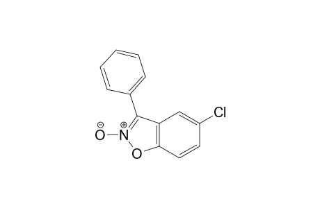 5-Chloranyl-2-oxidanidyl-3-phenyl-1,2-benzoxazol-2-ium