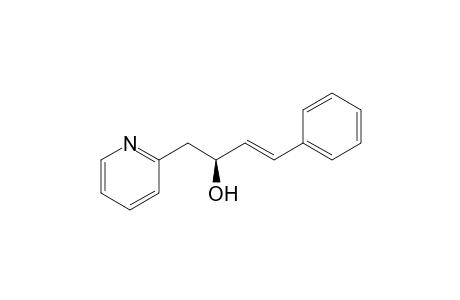 (E)-4-phenyl-1-(2-pyridinyl)-3-buten-2-ol