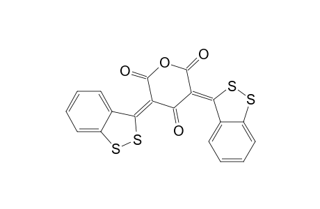 2H-Pyran-2,4,6(3H,5H)-trione, 3,5-bis(3H-1,2-benzodithiol-3-ylidene)-
