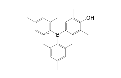 Phenol, 4-[bis(2,4,6-trimethylphenyl)boryl]-2,6-dimethyl-