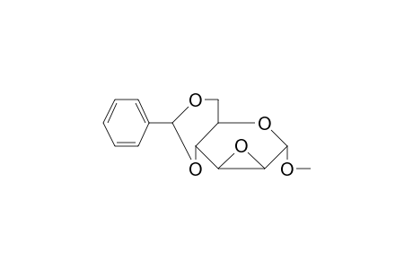 .alpha.-D-Mannopyranose, 2,3-anhydro-4,6-O-benzylidene-1-O-methyl-