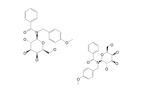 N-(4-METHOXYBENZYL)-N-(BETA-D-GALACTOPYRANOSYL)-BENZAMIDE