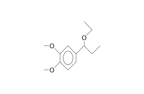 1-(3,4-Dimethoxy-phenyl)-1-ethoxy-propane