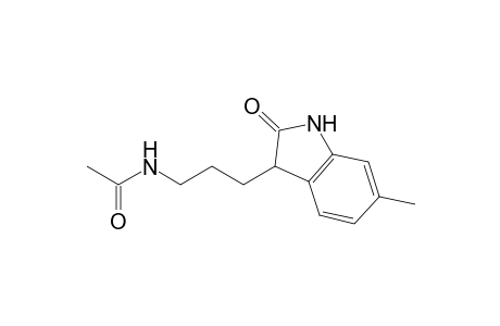 N-[3-(6-Methyl-2-oxoindolin-3-yl)propyl]acetamide