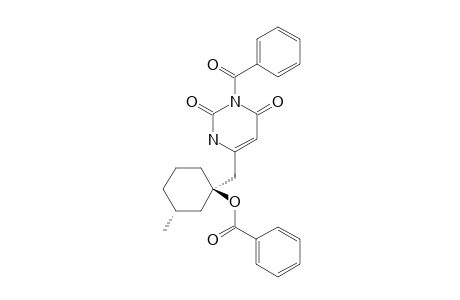 1-BENZOYLOXY-1-METHYLENE-(N-3-BENZOYLURACIL-6-YL)-3-METHYLCYCLOHEXANE