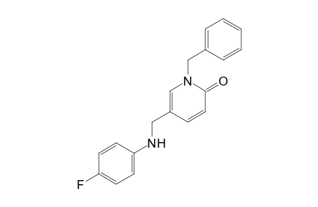 1-Benzyl-5-(((4-fluorophenyl)amino)methyl)pyridin-2(1H)-one