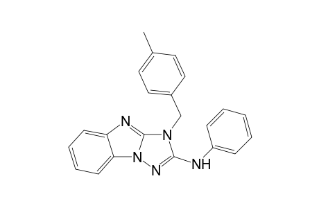3-(4-Methylbenzyl)-2-phenylamino-3H-1,2,4-triazolo[1,5-a]benzimidazole