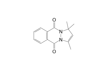 1,3,3-trimethylpyrazolo[1,2-b]phthalazine-5,10-dione