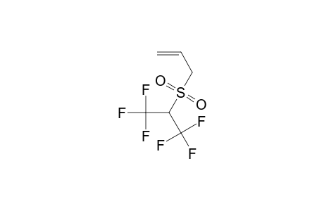 1-Propene, 3-[[2,2,2-trifluoro-1-(trifluoromethyl)ethyl]sulfonyl]-