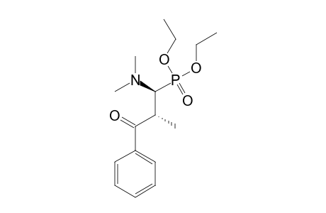 DIETHYL-1-(DIMETHYLAMINO)-2-METHYL-3-OXO-3-PHENYLPROPYLPHOSPHONATE