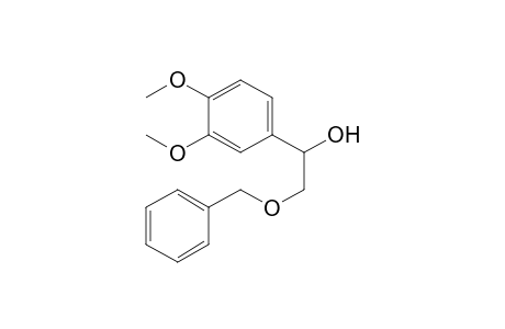 1-[3',4'-Dimethoxyphenyl]-2-benzyloxyetanol