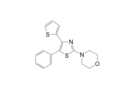 4-(5-phenyl-4-thiophen-2-yl-1,3-thiazol-2-yl)morpholine