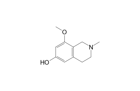 N-Methyl-6-hydroxy-8-methoxy-1,2,3,4-tetrahydroisoquinoline