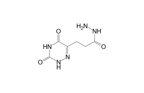 3-(3,5-Dioxo-2,3,4,5-tetrahydro-1,2,4-triazin-6-yl)propanohydrazide