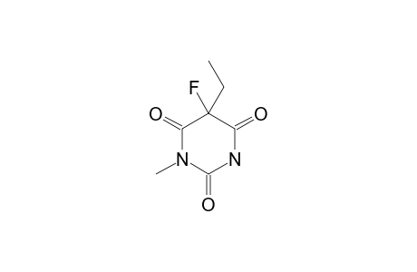 N-METHYL-5-FLUORO-5-ETHYL-2,4,6-PYRIMIDINETRIONE