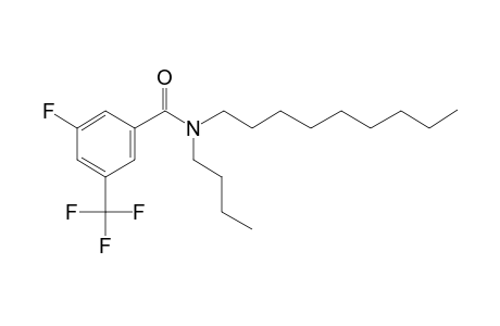 Benzamide, 3-fluoro-5-trifluoromethyl-N-butyl-N-nonyl-