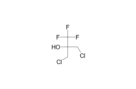 3-Chloranyl-2-(chloromethyl)-1,1,1-tris(fluoranyl)propan-2-ol