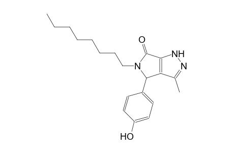 pyrrolo[3,4-c]pyrazol-6(1H)-one, 4,5-dihydro-4-(4-hydroxyphenyl)-3-methyl-5-octyl-