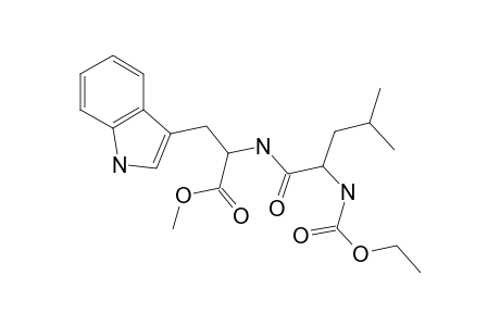 leu-trp, N-Ethoxycarbonyl-, methyl ester (isomer 1)