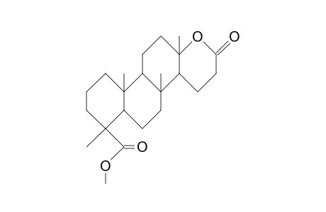 4a,8b-Dimethyl-17-oxo-D-homo-17a-oxa-13a-androstane-4b-carboxylic acid, methyl ester