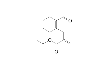 Ethyl 2-[(2-formylcyclohex-1-en-1-yl)methyl]prop-2-enoate