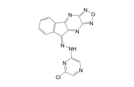 9H-indeno[1,2-b][1,2,5]oxadiazolo[3,4-e]pyrazin-9-one (6-chloro-2-pyrazinyl)hydrazone